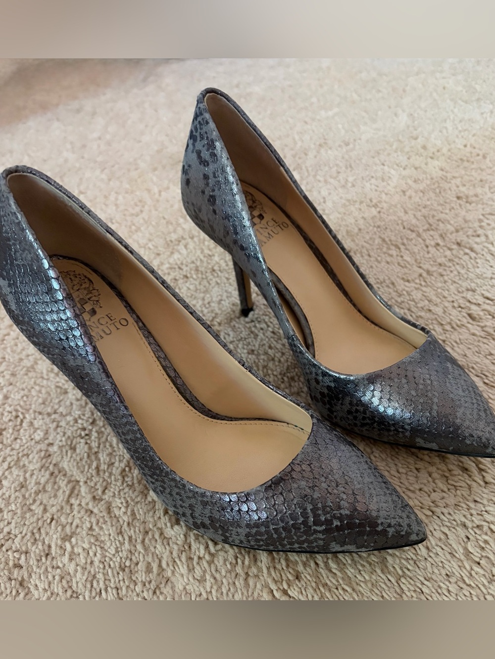Vince Camuto Snakeskin Pumps